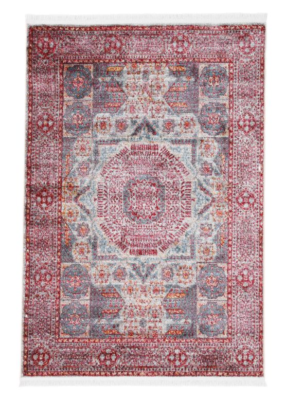 Vintage Esha Rug Red