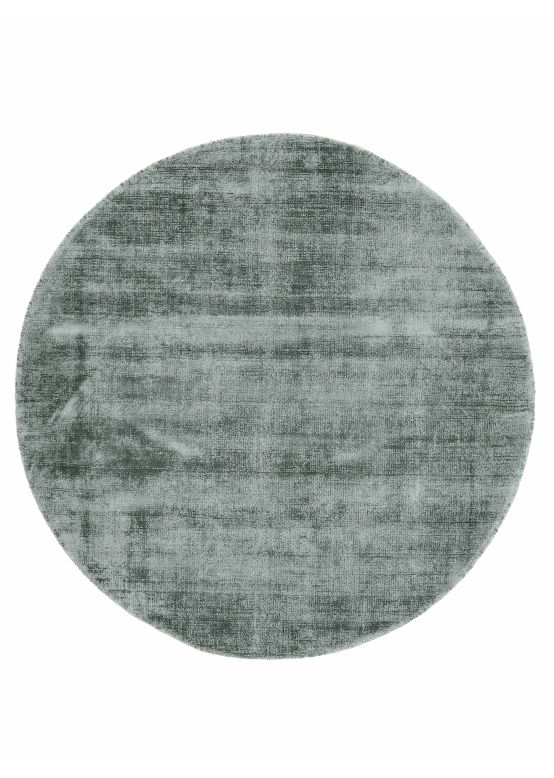 Viscose Rug Round Ava Mint