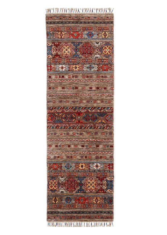 Afghan Arijana Runner Brown