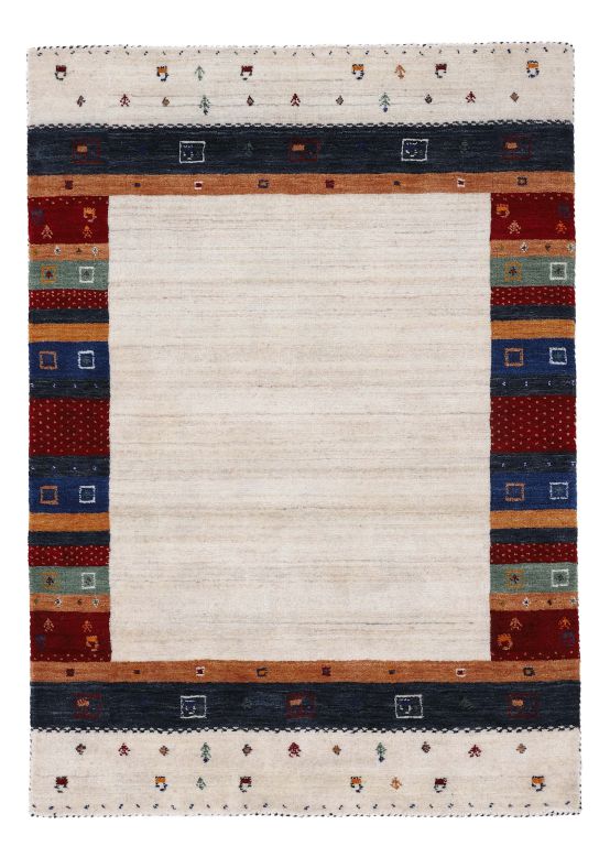 Wool Rug Gabbeh Nura Beige