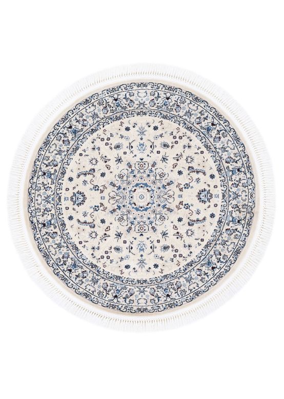 Round Rug Nain Diane Creme