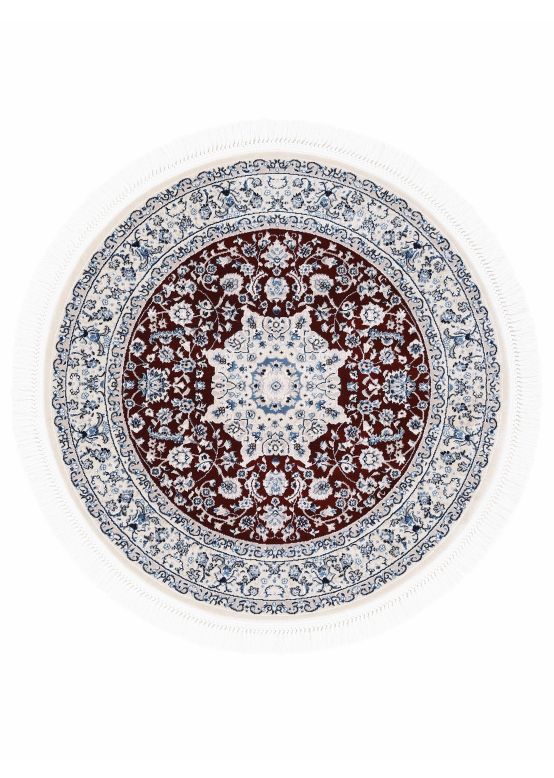 Round Rug Nain Diane Red