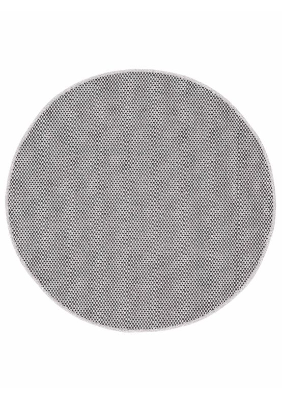 In- & Outdoor Rug Boho Round Beige