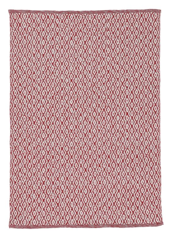 In- & Outdoor Rug from recycled material Red
