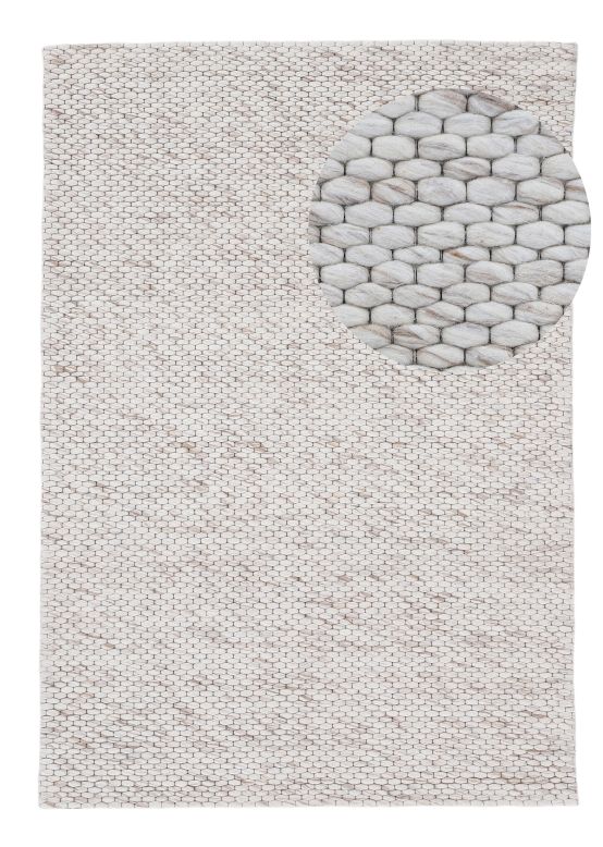 Wool Rug Sina Mottled Beige