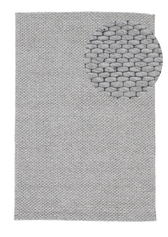 Wool Rug Sina Grey
