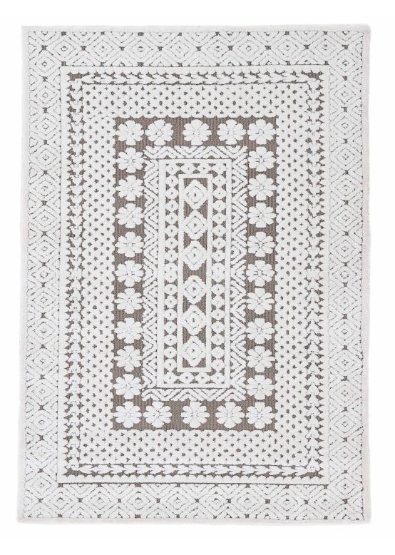 Holly Rug Cream/Light Grey