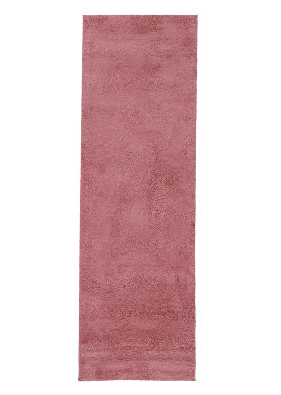 Shaggy Rug Silky Runner Rose