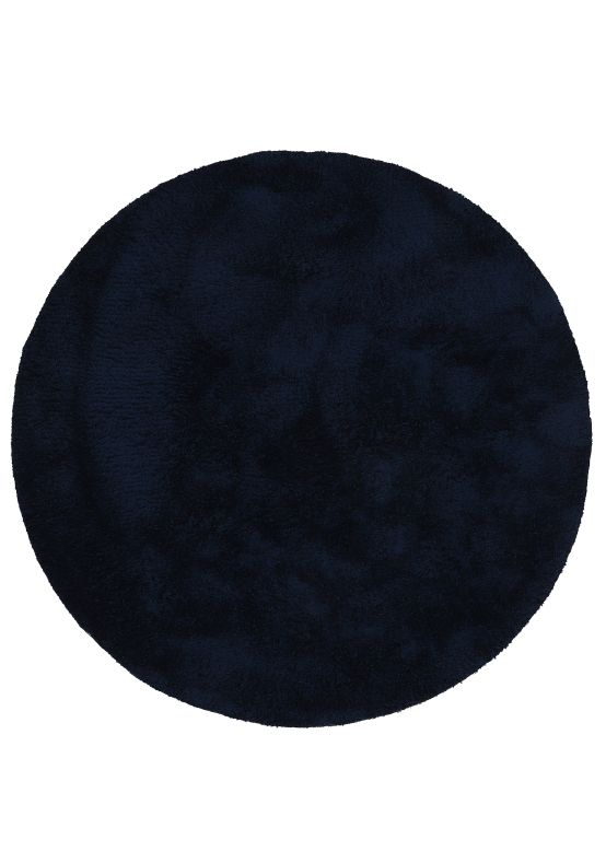 Shaggy Rug Breeze round Blue