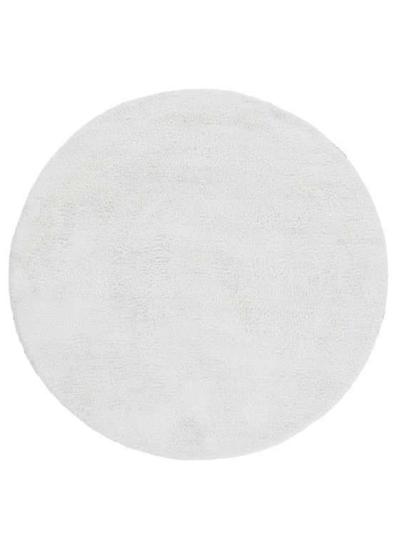 Shaggy Rug Breeze round Creme