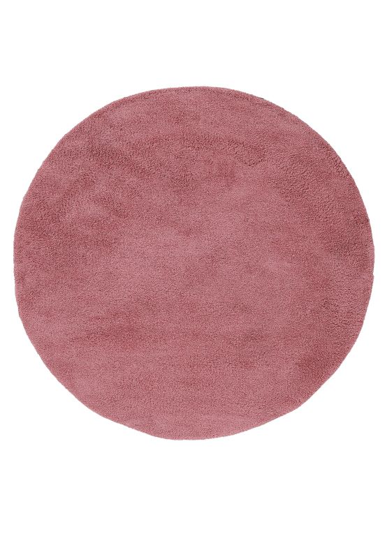 Shaggy Rug Breeze round Pink